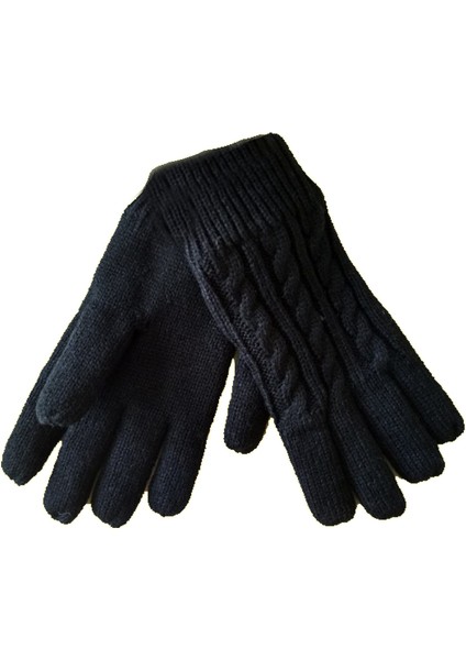 Beyaz Stil Tek Beden Herkese Uyar Kızlar Için Kış Sıcak Eldivenler Streç Örme Pamuk Karışımlı Tam Parmak Eldivenler Açık Kayma Sporları Etnik Jakarlı Moda Eldivenler (Yurt Dışından) fırsatları