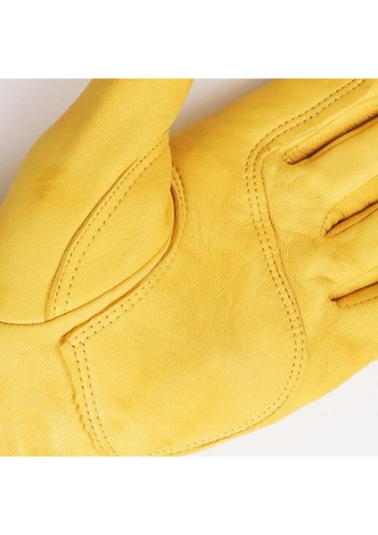 Beyaz Stil 2xl Yumuşak Koyun Derisi Iş Eldiveni Sürücü Nefes Alabilir Hafif Aşınmaya Dayanıklı Deri Güvenlik Delinme Geçirmez El Bahçe Koruma Eldivenleri (Yurt Dışından) indirimleri