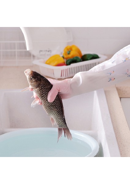 Tek Katmanlı Sarı Stil L Boyutu 2 Çift Pvc Bulaşık Yıkama Temizlik Kauçuk Eldiveni Dayanıklı Silikon Kauçuk Bulaşık Yıkama Su Geçirmez Bulaşık Eldiveni Ev Mutfak Için (Yurt Dışından) modelleri