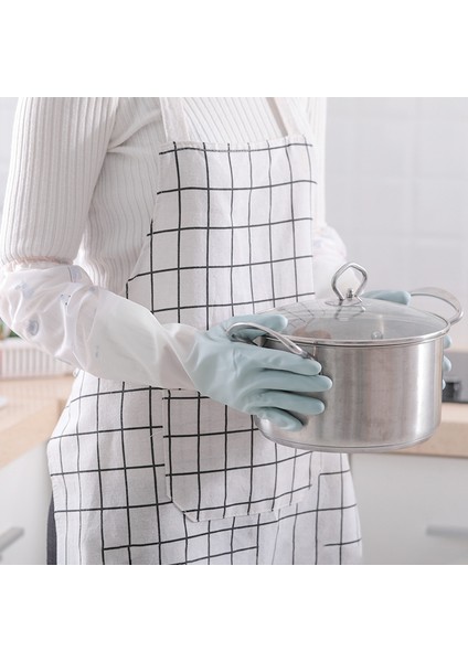 Tek Katmanlı Sarı Stil L Boyutu 2 Çift Pvc Bulaşık Yıkama Temizlik Kauçuk Eldiveni Dayanıklı Silikon Kauçuk Bulaşık Yıkama Su Geçirmez Bulaşık Eldiveni Ev Mutfak Için (Yurt Dışından) indirimleri