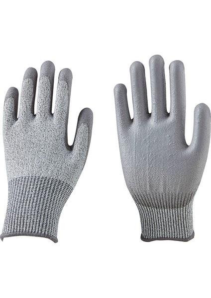 1 Çift Tarzı Xl Boyutu 1 Çift Gri Erkek Çelik Tel Balıkçılık Kesici Dayanıklı Seviye 5 Iş Güvenliği Eldiven Koruma Bıçak (Yurt Dışından)