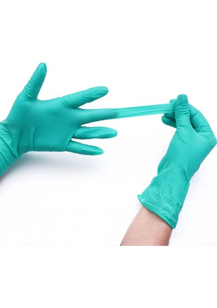 Yeşil Eldiven 150G Tarzı Xl Boyutu Tek Kullanımlık Yeşil Nitril Eldiven Çok (Yurt Dışından)