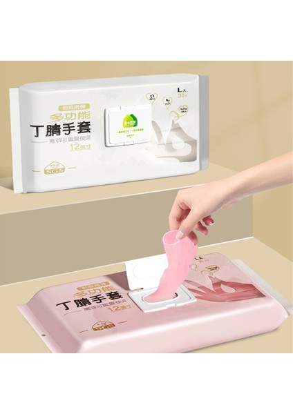 Pembe 16)L 16 Adet Tarzı Mutfak Bulaşık Yıkama Toz Geçirmez Sgs Gıda Sınıfı Sertifikalı, Yiyeceklerle Doğrudan Kullanılabilir, Gıda Sınıfı Tek Kullanımlık Olmayan Eldivenler (Yurt Dışından) fırsatları