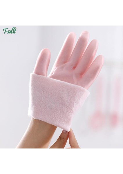 Mavi Kadife 52CM Tarzı L Boyutu Mutfak Kauçuk Eldivenler Bulaşık Eldiveni Güvenlik Eldiveni Kadın Suya Dayanıklı Temizlik Eldiveni (Yurt Dışından) fırsatları