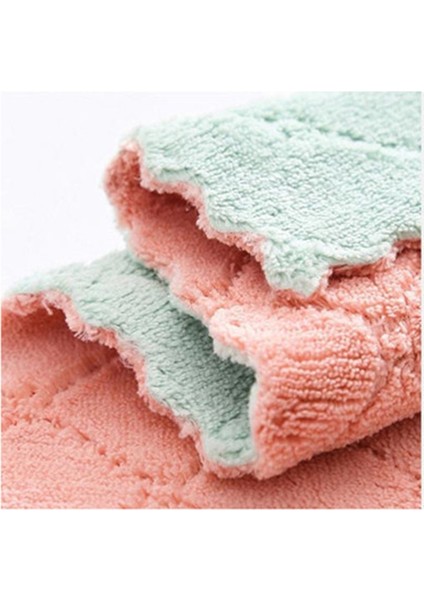 Yeşil Gri Tarzı Süper Emici Mikrofiber Mutfak Bulaşık Bezi Yüksek Verimli Emici Yapışmaz Yağ Ev Temizlik Havlusu (Yurt Dışından) modelleri