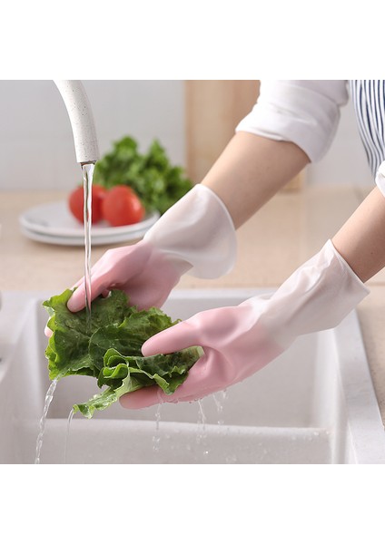 B Tarzı M Boyutu 1 Çift Silikon Temizlik Eldiveni Bulaşık Yıkama Temizlik Eldiveni Sünger Bulaşık Yıkama Eldiveni Temizleme Araçları (Yurt Dışından) indirimleri