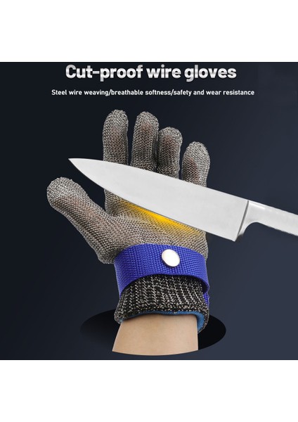 Xl Tarzı Paslanmaz Çelik Eldiven Kesilmeye Dayanıklı El Koruyucu Kendini Savunma Ev Kadın Eldiveni Aşınmaya Dayanıklı Işçilik Bahçıvanlık Için (Yurt Dışından) fiyatları