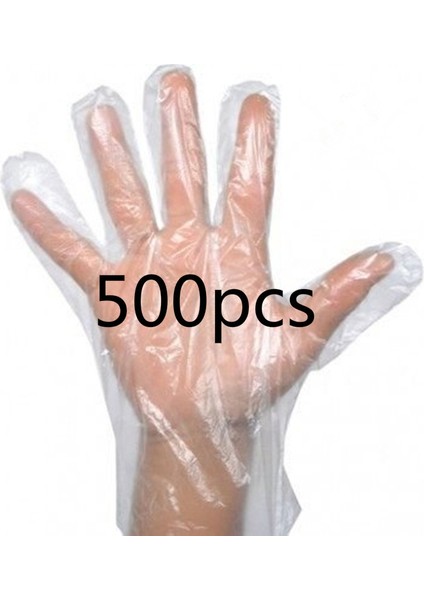 5 Paket Tarzı Ev Eldiveni Plastik Gıda Güvenli Eldiven Pişirme Için Üniversal Boyut Çok Fonksiyonlu Ev Eldiveni (Yurt Dışından)