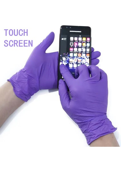 Yeşil Eldiven 150G Tarzı L Boyutu Tek Kullanımlık Nitril Eldiven Çok (Yurt Dışından) fırsatları