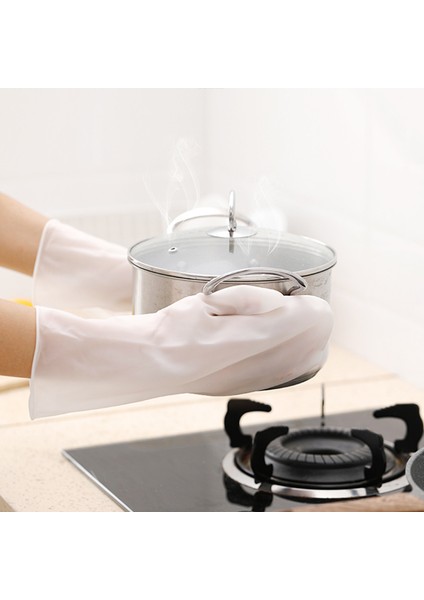 2 Fırça-Mavi Tarzı 1 Çift Sihirli Fırça Bulaşık Eldiveni Çok (Yurt Dışından) indirimleri