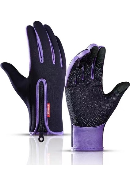 S7 Tarzı Xl Boyutu 2023 Yeni Erkek ve Kadın Dokunmatik Ekran Eldiveni Kış Sıcak Tüm Parmak Eldiven Bisiklet Kayak Açık Kamp Yürüyüş Motosiklet (Yurt Dışından)