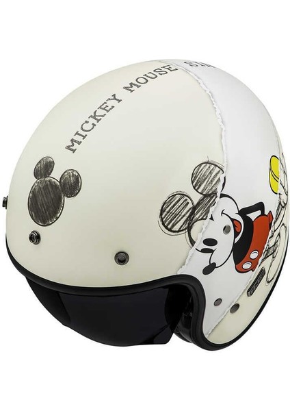 V31 Disney Mickey Sketch MC1SF Açık Kask