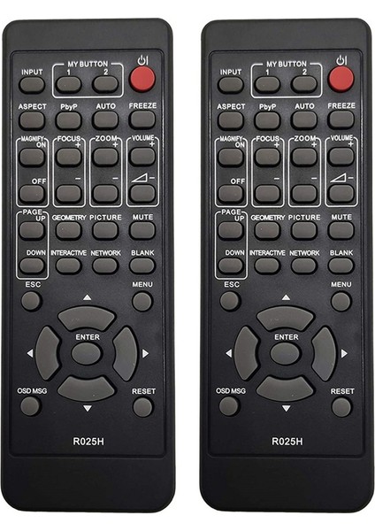 Hitachi Projektör Için Uzaktan Kumanda R025H CP-X5555 CP-X5550 CP-WX5505 CP-EW5001WN CP-EX3051WN LP-AW4001 Lp-Aw3 (Yurt Dışından)