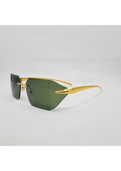 Kathy Green-Gold Unısex Güneş Gözlüğü 55-19-120