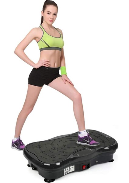 Vibro Vibration Plate Egzersiz ve Titreşimli Basen Karın Kol Bacak Spor Aleti