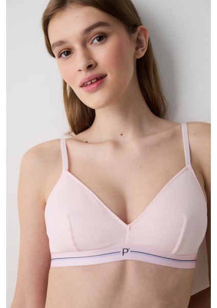 Triangle Pembe Sütyen