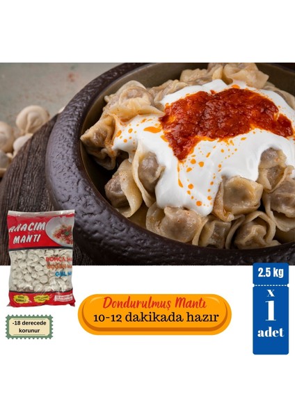 Anacım Eko Dondurulmuş Gül Mantı 2.5 kg