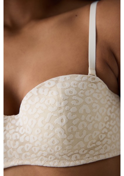 Delila Lace Krem Sütyen fırsatları