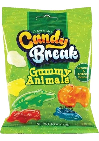 Candy Break Gummy Animals 113 gr