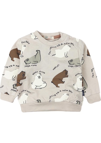 Hopla Erkek Bebek Sweatshirt