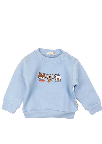 Tilki Erkek Bebek Sweatshirt