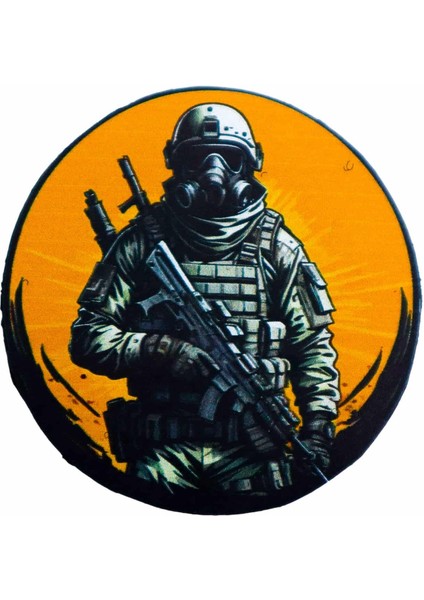 Sun Soldier Tactical Patch – Arma Yama Peç