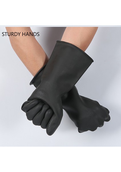 A5 Stili Iş Güvenliği Eldiveni Kauçuk Eldiven Ağır Hizmet Kimyasal Dirençli Asit Yağ Dayanıklı Koruyucu Eldiven Mutfak Aksesuarları (Yurt Dışından) modelleri