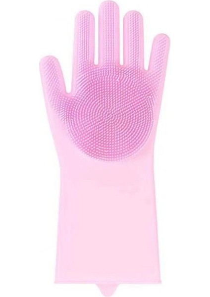 Mor 1 Çift Stili 33X12CM Mutfak Temizlik Eldiveni Silikon Bulaşık Yıkama Eldiveni (Yurt Dışından) fırsatları