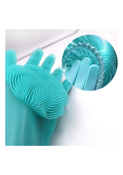 Erik Tarzı 1 Çift Bulaşık Yıkama Temizlik Eldiveni Silikon Kauçuk Bulaşık Yıkama Eldiveni Ev Temizleyici Mutfak Temiz Aracı Sünger (Yurt Dışından) fırsatları