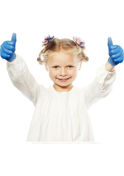 100 Adet Tarzı Xs Boyutu Çocuklar Için Tek Kullanımlık Eldiven Nitril Lateks Eldiven Kalın Okul Eldiveni Ev Temizliği Kauçuk Mavi (Yurt Dışından) indirimleri