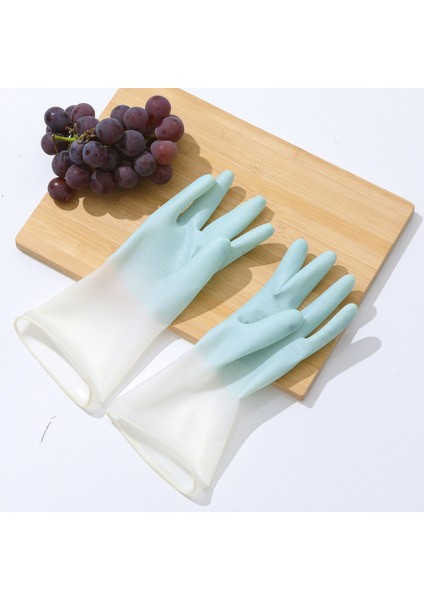 Beyaz Stil S 7cm 3parça Suya Dayanıklı Lastik Ince Temizlik Eldiveni Mutfak Bulaşıkları Için Latex Eldiven (Yurt Dışından) fiyatları