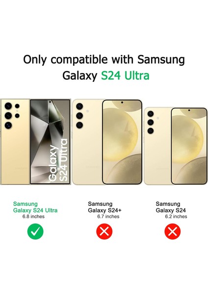 Galaxy S24 Ultra Kılıf Yüksek Kalite 3D Kamera Korumalı Içi Kadife Lansman Liquid Silikon Kapak