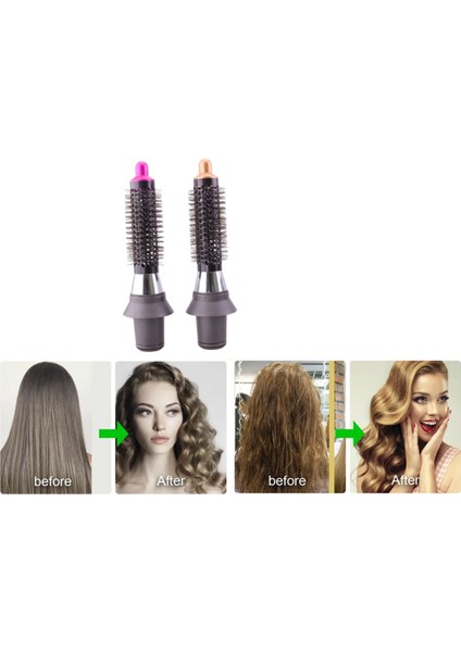 HD01/HS02/HD03/HD08 Saç Kurutma Makinesi Aksesuarları Silindir Tarak Adaptörü Saç Bigudi Şekillendirici Araçları Kiti (Yurt Dışından)