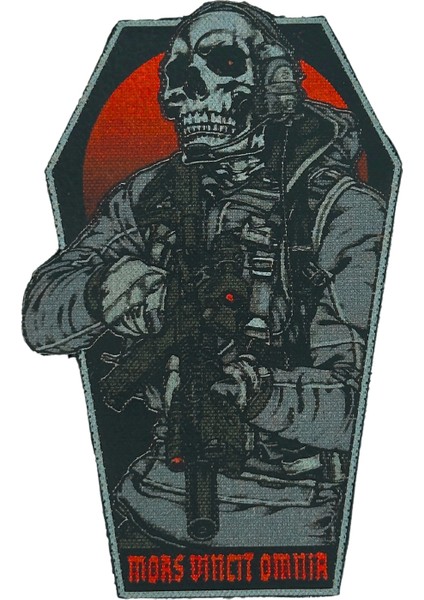 Mors Vincit Omnia Patch Tactical Peç