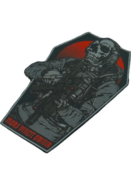 Mors Vincit Omnia Patch Tactical Peç