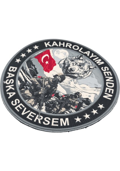 Kahrolayım Senden Başkasını Seversem Taktik Askeri Peç Patch