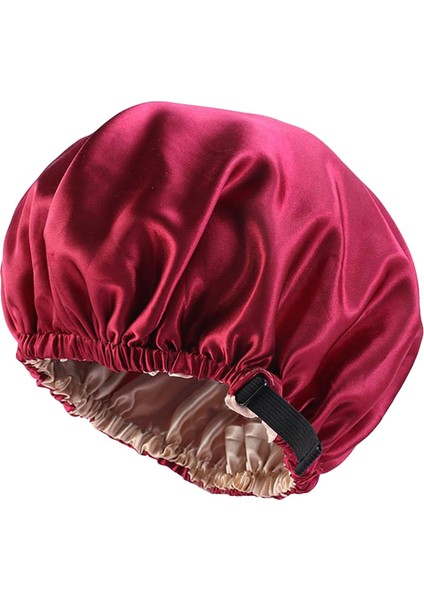 Bonnet Uyku Başlığı Bonnet Başlığı, Çift Katmanlı, - Kırmızı (Yurt Dışından)