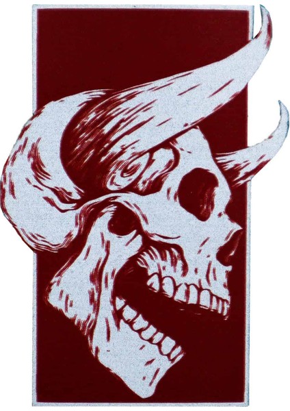 Devil Horn Şeytan Boynuzu Kuru Kafa Patch – Arma Yama