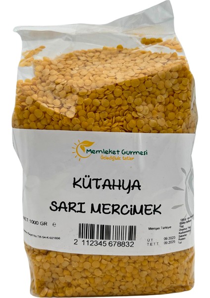 Kütahya Sarı Mercimek 1000 gr