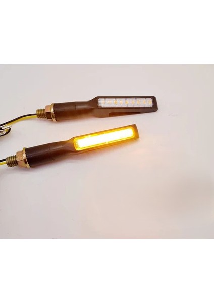 Sinyal Takım Kayan LED Işık - Motosiklet Modifiye Universal