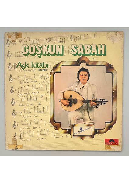 Coşkun Sabah - Aşk Kitabı LP Plak