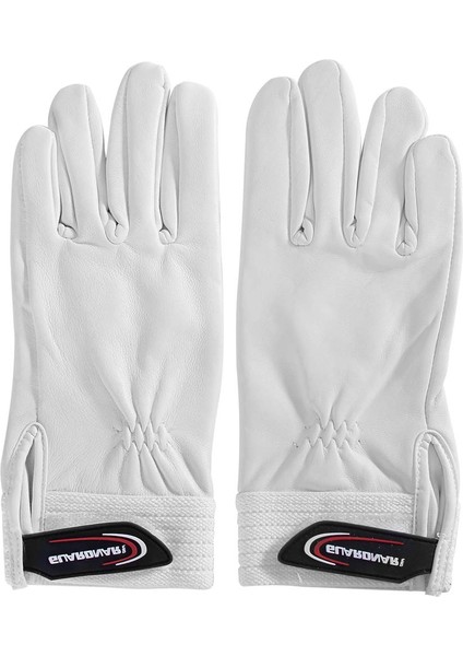 Beyaz Stil M Boyutu Beyaz Koyun Derisi Iş Eldiveni, Sürücünün Koruyucu Eldiveni, Ev Anti-Kayma ve Bıçak Delme Dayanıklı Aşınmaya Dayanıklı Eldivenler (Yurt Dışından) fırsatları