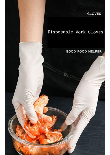 Siyah 24 Adet Tarzı Xl Boyutu Nitril Tek Kullanımlık Siyah Beyaz Eldiven Mutfak Koruyucu Iş El Ev Temizlik Ürünleri Bahçe Aksesuarları (Yurt Dışından) fırsatları