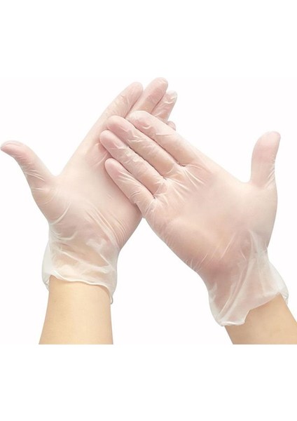 Şeffaf 25 Adet Tarzı M Boyutu Tek Kullanımlık Nitril Eldiven Çok (Yurt Dışından)
