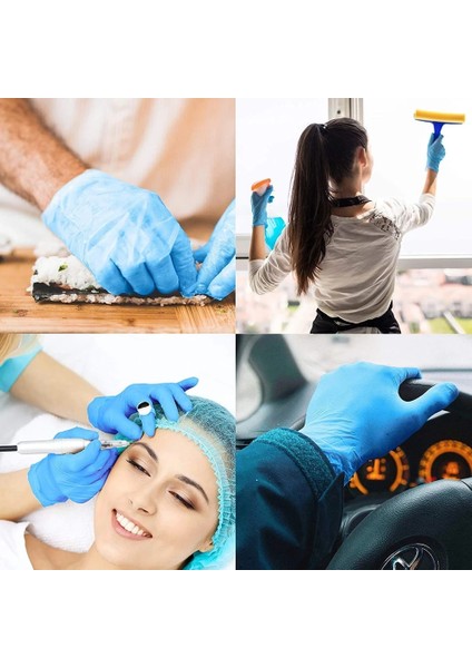 Şeffaf 25 Adet Tarzı M Boyutu Tek Kullanımlık Nitril Eldiven Çok (Yurt Dışından) indirimleri