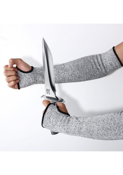 45CM Tarzı Bir Çift Seviye 5 Güvenlik Kolluk Kesilmeye Karşı Eldiven Mutfak El Koruyucu Eldiven Ev Kullanımı Nefes Alabilen Kol Koruma Eldivenleri (Yurt Dışından) modelleri