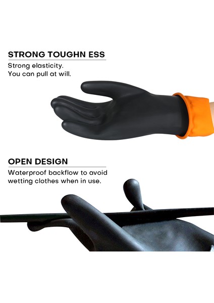 10 Çift Tarzı M Boyutu 32 cm Lateks Eldiven Iş Güvenliği Eldiveni Temizlik Aracı Eldiven Erkek Kadınlar Için Iş Ev Güvenlik Eldivenleri Temizlik Ev Aksesuarı (Yurt Dışından) modelleri