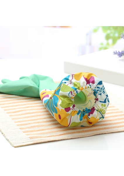 Gök Mavisi Tarzı L Boyutu Ev Eldiveni, Uzatılmış ve Kalınlaştırılmış Lateks Temizlik Eldiveni (Yurt Dışından) indirimleri