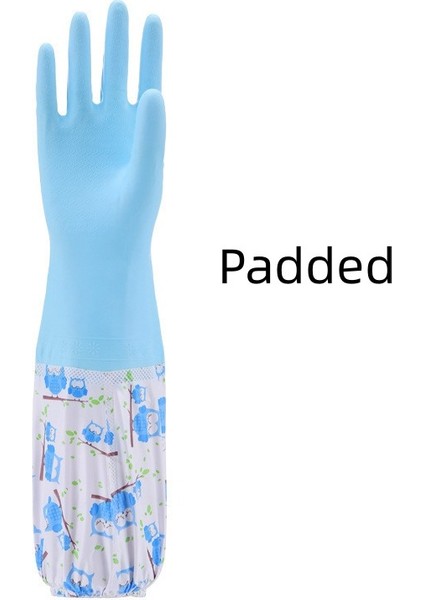 Renk 4 Stili S Beden Ev Işleri Mutfak Bulaşık Eldiveni Lateks Malzeme Su Geçirmez Kaymaz Dayanıklı Eldiven Moda Desen Ev Temizlik Malzemesi (Yurt Dışından)