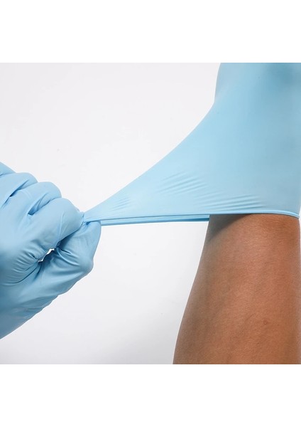 150G Tarzı L Boyutu Lateks Içermeyen Mavi Nitril Eldiven Banyo Ev Temizlik Malzemeleri Dövme Sanatçıları Makyaj Berber Su Geçirmez Tek Kullanımlık Iş Eldivenleri (Yurt Dışından) modelleri